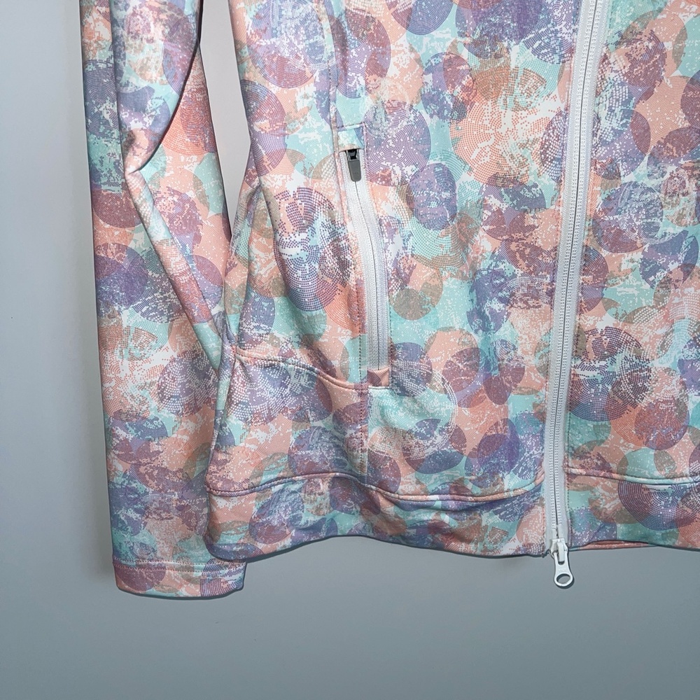 Peter Millar Zip front Pastel Crown Sport UPF‎ 50 Performance Golf Jacket Size S - Picture 3 of 8